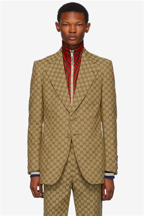 gg gucci suit|designer Gucci suits for men.